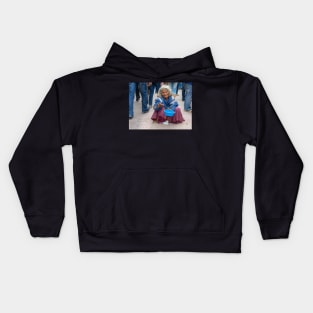 Old Beggar. Kids Hoodie